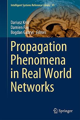 eBook (pdf) Propagation Phenomena in Real World Networks de 