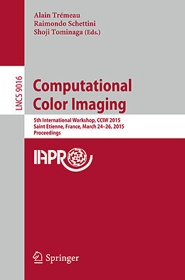Couverture cartonnée Computational Color Imaging de 