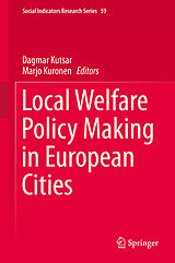 eBook (pdf) Local Welfare Policy Making in European Cities de 