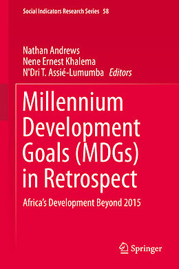 Fester Einband Millennium Development Goals (MDGs) in Retrospect von 