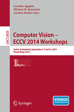 Kartonierter Einband Computer Vision - ECCV 2014 Workshops von 