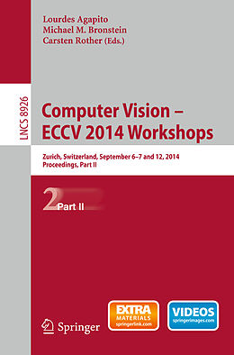 Kartonierter Einband Computer Vision - ECCV 2014 Workshops von 