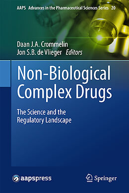 Livre Relié Non-Biological Complex Drugs de 
