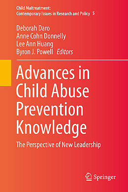 Livre Relié Advances in Child Abuse Prevention Knowledge de 