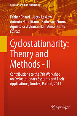 Fester Einband Cyclostationarity: Theory and Methods - II von 