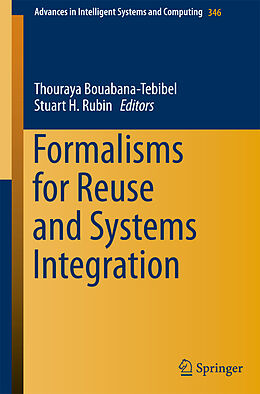 Kartonierter Einband Formalisms for Reuse and Systems Integration von 