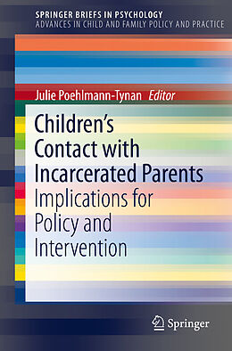 eBook (pdf) Children's Contact with Incarcerated Parents de 