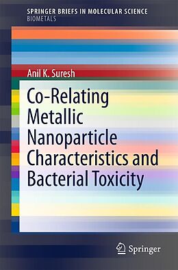 E-Book (pdf) Co-Relating Metallic Nanoparticle Characteristics and Bacterial Toxicity von Anil K. Suresh
