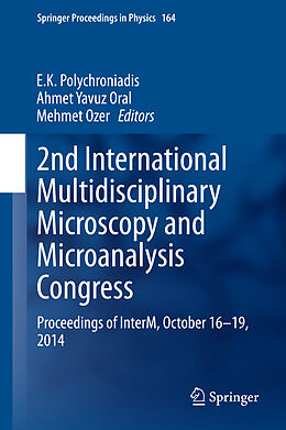 Fester Einband 2nd International Multidisciplinary Microscopy and Microanalysis Congress von 