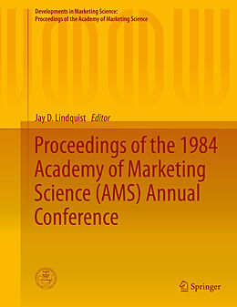 E-Book (pdf) Proceedings of the 1984 Academy of Marketing Science (AMS) Annual Conference von 