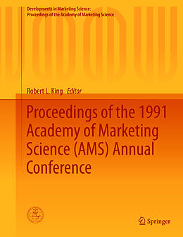 Fester Einband Proceedings of the 1991 Academy of Marketing Science (AMS) Annual Conference von 