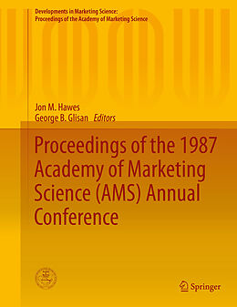 E-Book (pdf) Proceedings of the 1987 Academy of Marketing Science (AMS) Annual Conference von 