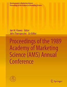Fester Einband Proceedings of the 1989 Academy of Marketing Science (AMS) Annual Conference von 