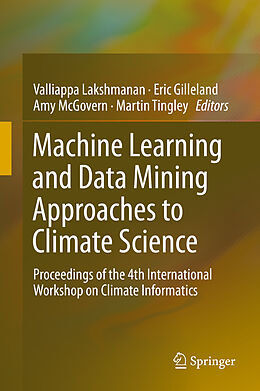 eBook (pdf) Machine Learning and Data Mining Approaches to Climate Science de 