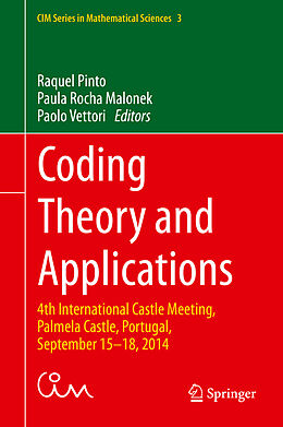 Livre Relié Coding Theory and Applications de 