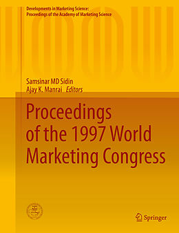 Fester Einband Proceedings of the 1997 World Marketing Congress von 