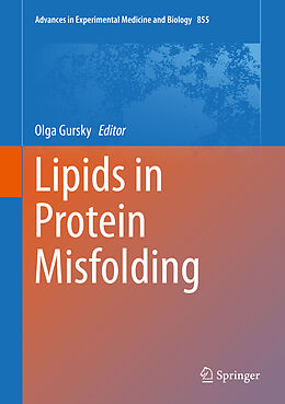 Fester Einband Lipids in Protein Misfolding von 