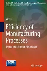 Fester Einband Efficiency of Manufacturing Processes von Wen Li