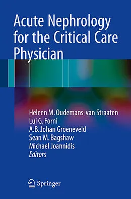 E-Book (pdf) Acute Nephrology for the Critical Care Physician von Michael Joannidis