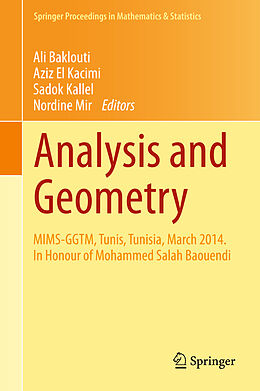 Fester Einband Analysis and Geometry von 