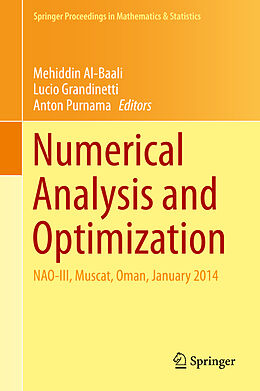 Livre Relié Numerical Analysis and Optimization de 