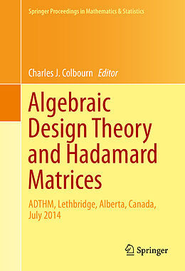 E-Book (pdf) Algebraic Design Theory and Hadamard Matrices von 