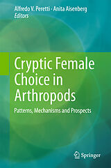 eBook (pdf) Cryptic Female Choice in Arthropods de 