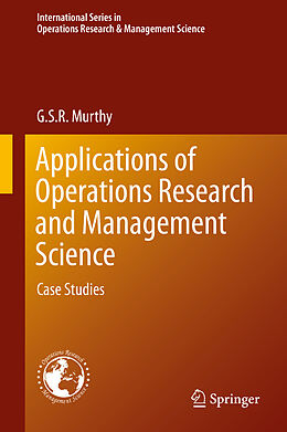 E-Book (pdf) Applications of Operations Research and Management Science von G. S. R. Murthy