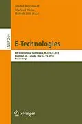E-Book (pdf) E-Technologies von 