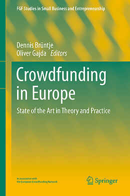 Livre Relié Crowdfunding in Europe de 