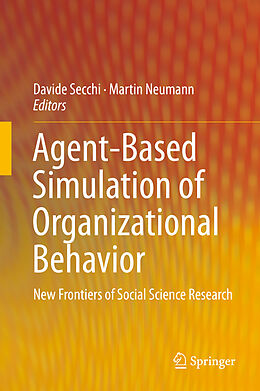 Livre Relié Agent-Based Simulation of Organizational Behavior de 