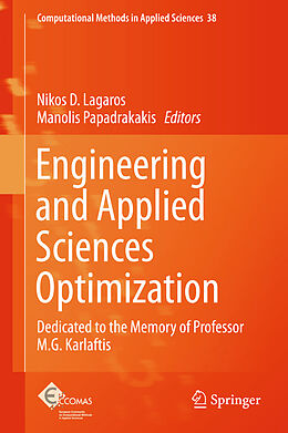 Livre Relié Engineering and Applied Sciences Optimization de 