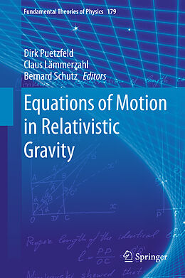 Livre Relié Equations of Motion in Relativistic Gravity de 