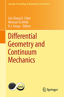 Fester Einband Differential Geometry and Continuum Mechanics von 
