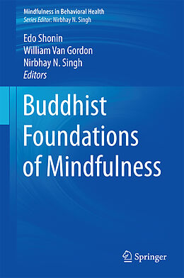 Livre Relié Buddhist Foundations of Mindfulness de 