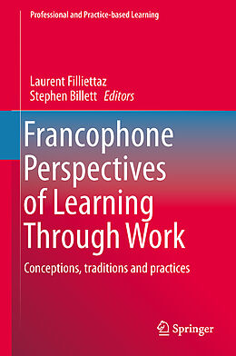 Livre Relié Francophone Perspectives of Learning Through Work de 