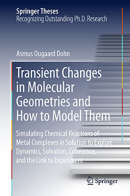 E-Book (pdf) Transient Changes in Molecular Geometries and How to Model Them von Asmus Ougaard Dohn