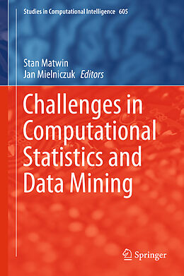 Livre Relié Challenges in Computational Statistics and Data Mining de 