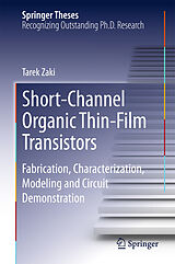 eBook (pdf) Short-Channel Organic Thin-Film Transistors de Tarek Zaki