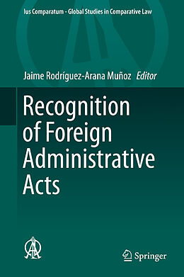 eBook (pdf) Recognition of Foreign Administrative Acts de 