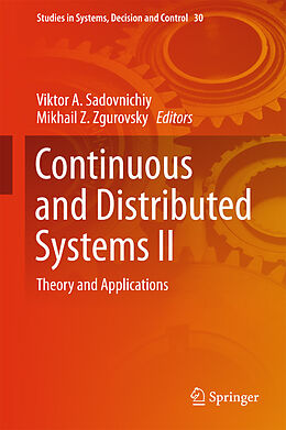 E-Book (pdf) Continuous and Distributed Systems II von 