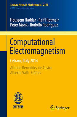 Kartonierter Einband Computational Electromagnetism von Houssem Haddar, Peter Monk, Rodolfo Rodríguez