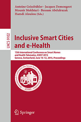 Kartonierter Einband Inclusive Smart Cities and e-Health von 