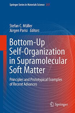 Livre Relié Bottom-Up Self-Organization in Supramolecular Soft Matter de 