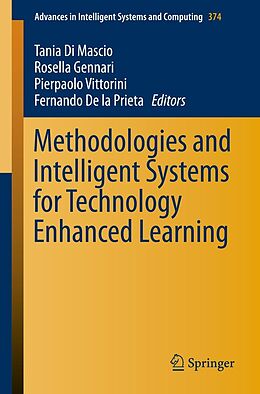 eBook (pdf) Methodologies and Intelligent Systems for Technology Enhanced Learning de 