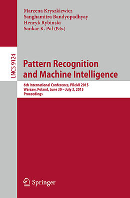 E-Book (pdf) Pattern Recognition and Machine Intelligence von 