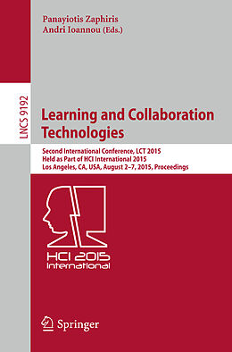 E-Book (pdf) Learning and Collaboration Technologies von 