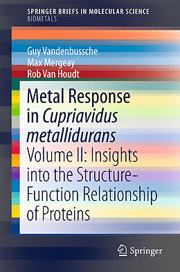E-Book (pdf) Metal Response in Cupriavidus metallidurans von Guy Vandenbussche, Max Mergeay, Rob van Houdt