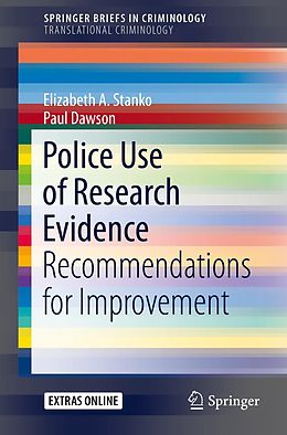 eBook (pdf) Police Use of Research Evidence de Elizabeth A. Stanko, Paul Dawson