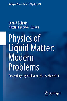 Fester Einband Physics of Liquid Matter: Modern Problems von 